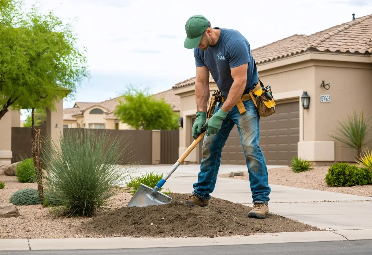 Xeriscaping gilbert az in Gilbert